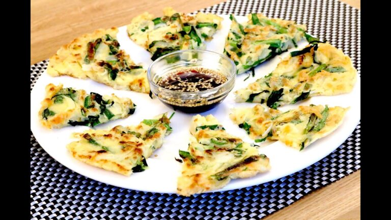 【韓国料理】チーズチヂミ 韓国風お好み焼きの手料理レシピ動画