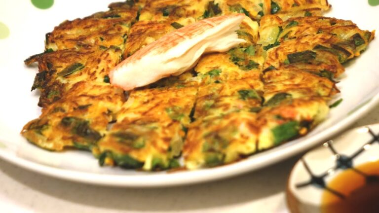 カニカマ入りチヂミ【COMO's Kitchen】