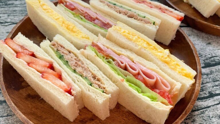 サラリーマンが出勤前に作る朝ごはん【サンドイッチ】