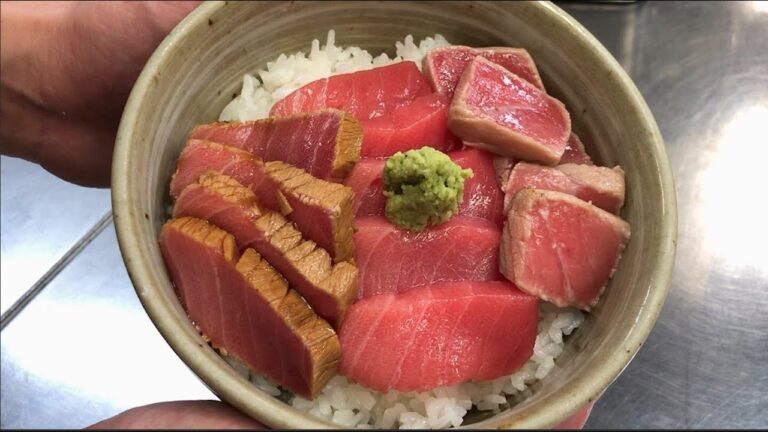 【マグロ丼】営業終わりに和食料理人が作る豪華飯〜蛸の酢の物・マグロ丼〜Vol15