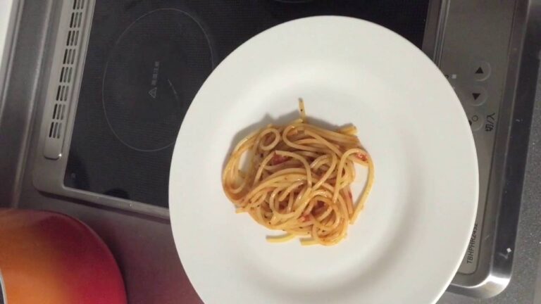 Basic of tomato sauce pasta 基本のトマトソースパスタ