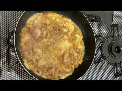 焼肉のタレでつくる"親子丼"