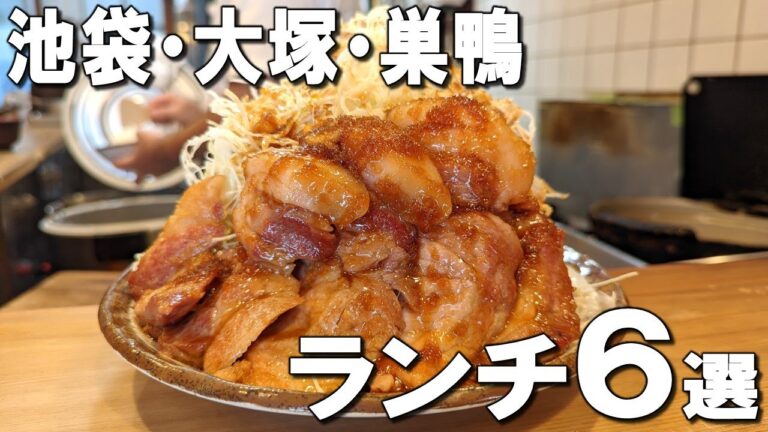 【池袋・大塚・巣鴨ランチ6選】孤独のグルメに出演したすき焼き、5つ星お米マイスターの和定食、百名店シェフがタッグを組んだカレーなど！
