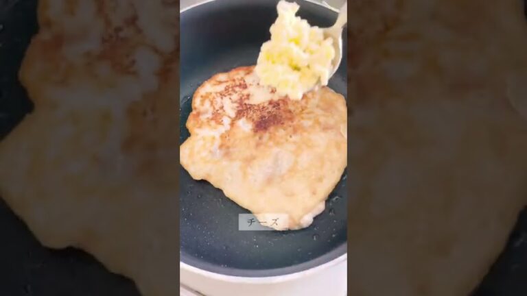 14キロ痩せた超簡単ダイエット飯『ツナチーズチヂミ』もっちもちで美味しすぎる！しかも全部食べても約168カロリー。