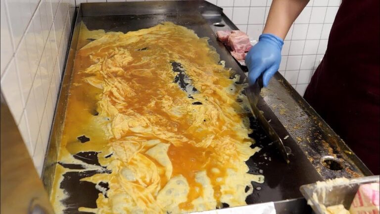 아메리칸 햄치즈 토스트  / Amazing Egg Toast / American ham cheese toast - Korean street food