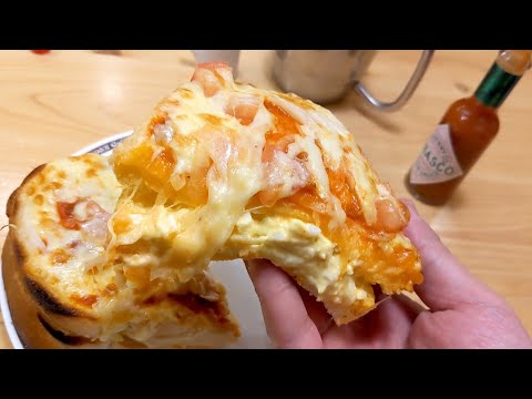 コメダ珈琲店  たっぷり過ぎる溢れるたまごのピザトースト
