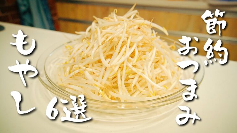 呑兵衛主婦の節約もやしおつまみ６選！