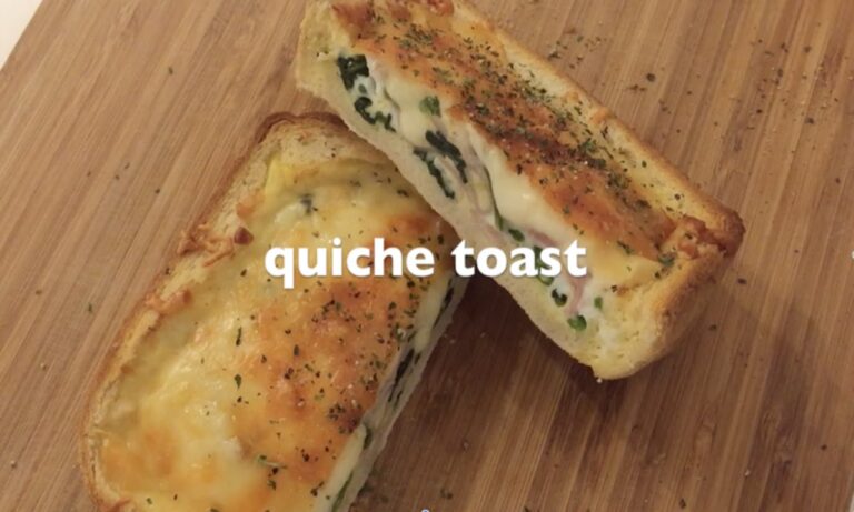 quiche toast キッシュトースト