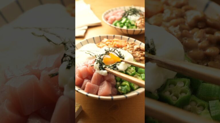 もう夏バテしない！食欲がない時におすすめな【まぐろネバネバ丼】の作り方
