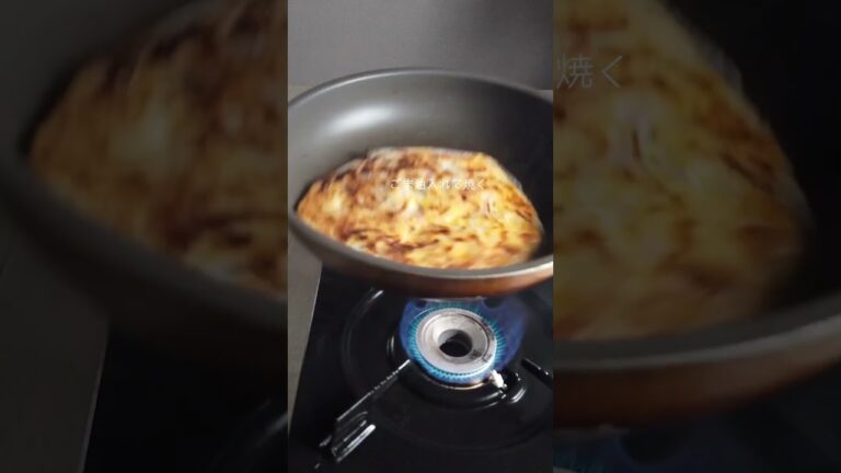 大人気チヂミ！粉・肉なし韓国料理ベトナム屋台！小麦粉や片栗粉のかわりにライスペーパー　#Shorts #チヂミ #ライスペーパー #ベトナム料理 #韓国料理 #ヘルシー #ヘルシーレシピ