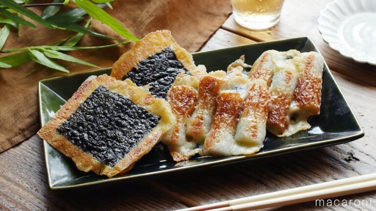 【パリパリ羽つき磯辺ちくわ】材料3つで簡単！節約レシピ♪｜macaroni（マカロニ）