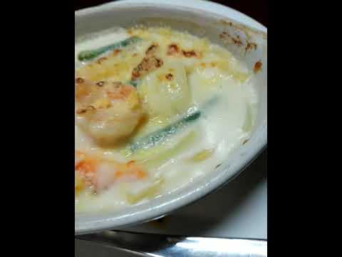 🌷我が家のリクエストでエビグラタン作りました。　　　　　🌷チョコケーキとコーヒー　　　　　　　あっ、それはXでした🤣🤣