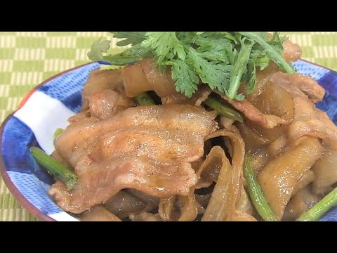 豚ゴボウの炒め煮