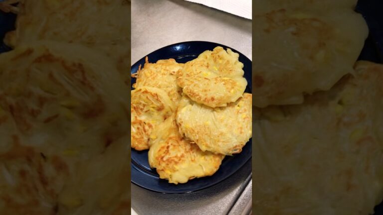 Bean Sprouts Korean-style Pancakes🌱豆もやしチヂミ🌱#shorts #recipe
