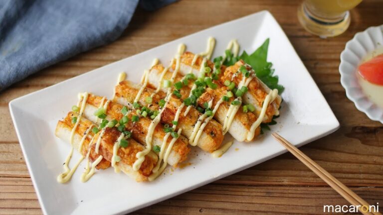 パクパク止まらない！ちくわの鮭マヨキムチ焼き のレシピ 作り方