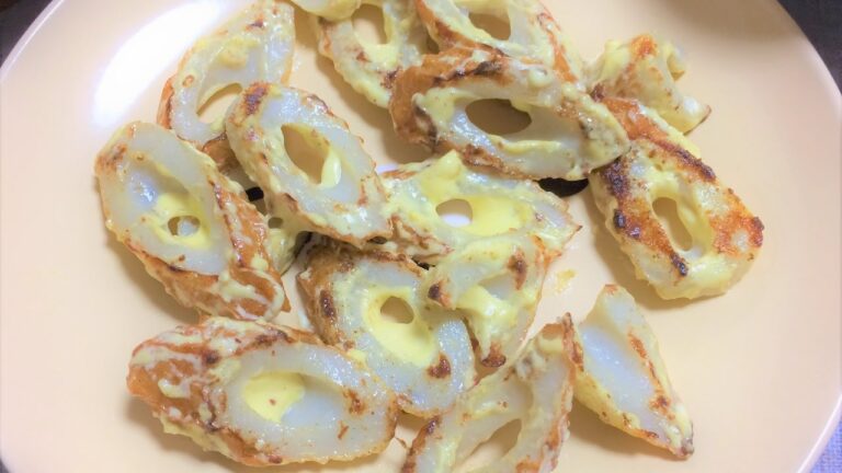 【簡単】ちくわのマヨネーズ焼き【おつまみ】 Grilled  chikuwa mayonnaise