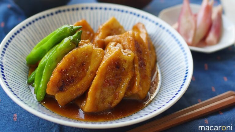 とっても簡単！ ちゃっかり節約 高野豆腐の 肉詰め 照り焼き のレシピ 作り方
