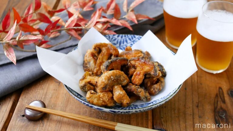 【しいたけの唐揚げ】なにこれ、やみつき確定！しいたけ1つで簡単おつまみ♪｜macaroni（マカロニ）