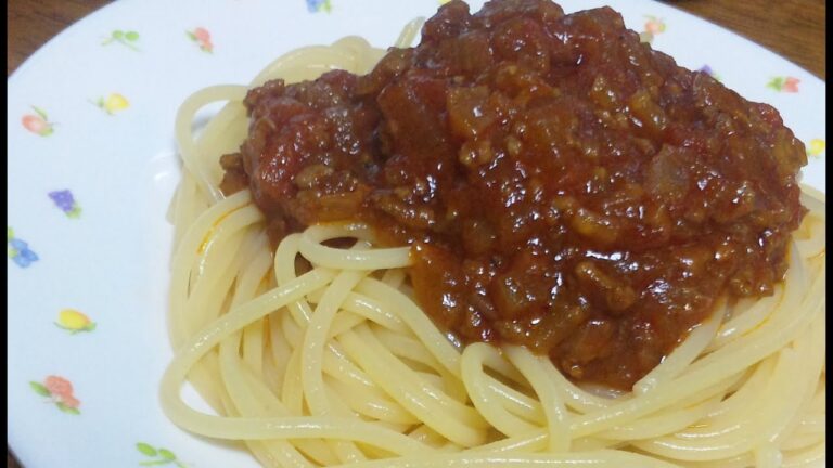 #8 自宅で作るこだわり本格ミートソース