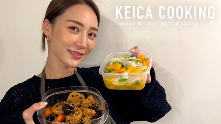 【作り置き】秋野菜や果物で栄養満点！簡単レシピ4品🍁🧡