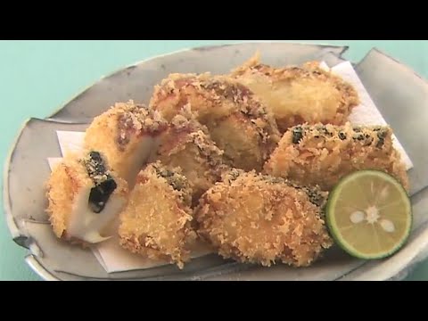 かまぼこフライ　梅・青じそ ＆ 海苔チーズ