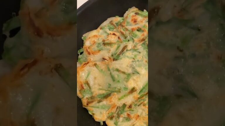 豆腐1パックで作れるチヂミ🇰🇷 #shorts