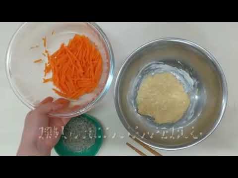 【簡単レシピ】栄養士が作る減塩・野菜料理～にんじんのチヂミ～