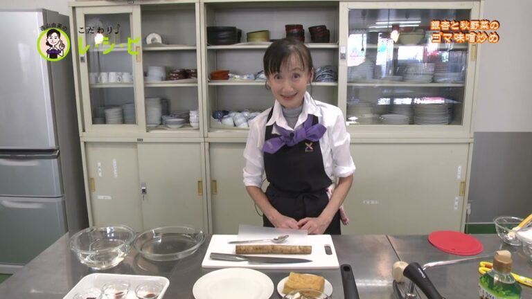 銀杏と秋野菜のゴマ味噌炒めの作り方【こだわりレシピ】