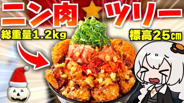 伝説のすた丼の超ニンニクリスマスを堪能する至福！