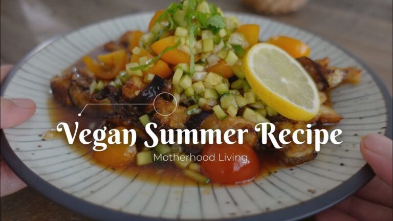 【 夏野菜レシピ】ザクうま！お豆腐と夏野菜だけで作れる大満足おかずレシピ｜お豆腐のスティック唐揚げとゴロゴロ夏野菜ソース