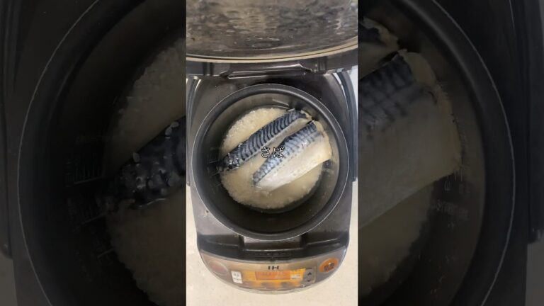 SNSで200万再生越え‼️✨"話題"の『さばバター醤油飯』材料は鯖と醤油とバターだけ！ #レシピ #料理 #簡単レシピ