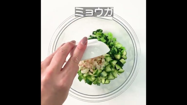 [１分レシピ]　夏野菜のとろーりだし　[セレサクック]
