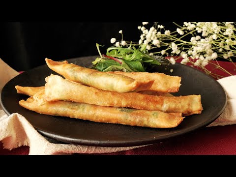 【パリパリ】明太チーズのおつまみ春巻き