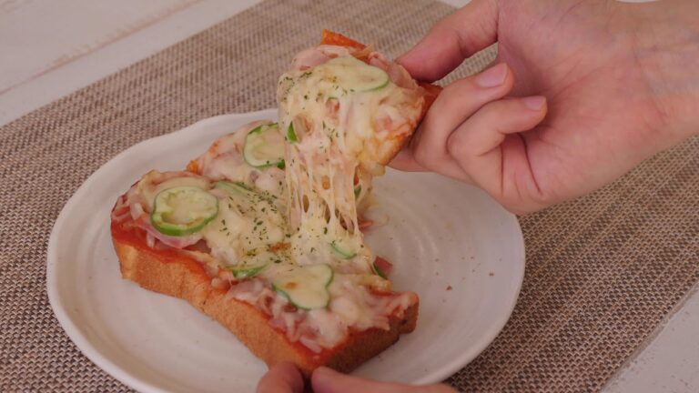 【簡単】ピザトースト（Pizza Toast）