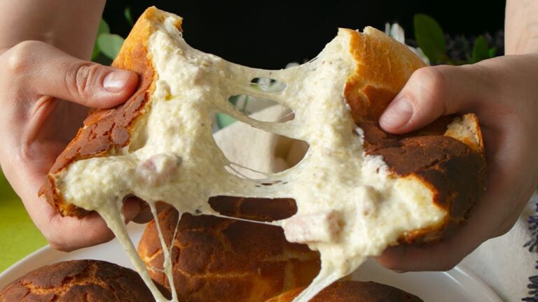 【サクッ!🧀中はとろ〜り❤︎】チーズフォンデュパン🧀