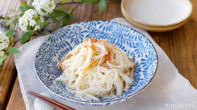 【大根とちくわのマヨポンサラダ】ポリポリ食感がやみつきに！簡単サラダレシピ♪｜macaroni（マカロニ）