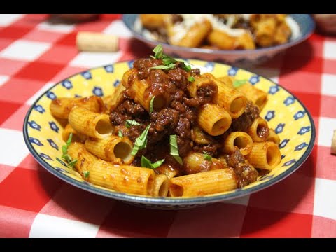 カゴメ濃厚あらごしトマトのなすのミートソースパスタ