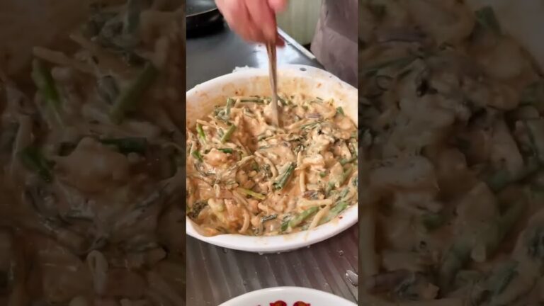 韓国出身の母さんが作る【キムチチヂミ】 #キムチ #キムチの家 #佐渡
