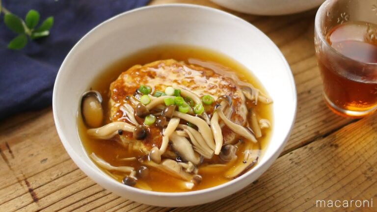 【基本のレシピ】豆腐ハンバーグ