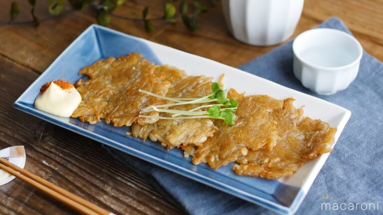 【ハッシュドえのき】メイン食材はえのきだけ！ダイエット中のおつまみにも♪｜macaroni（マカロニ）