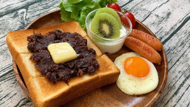 サラリーマンが出勤前に作る朝ごはん【あんヴァタートースト】