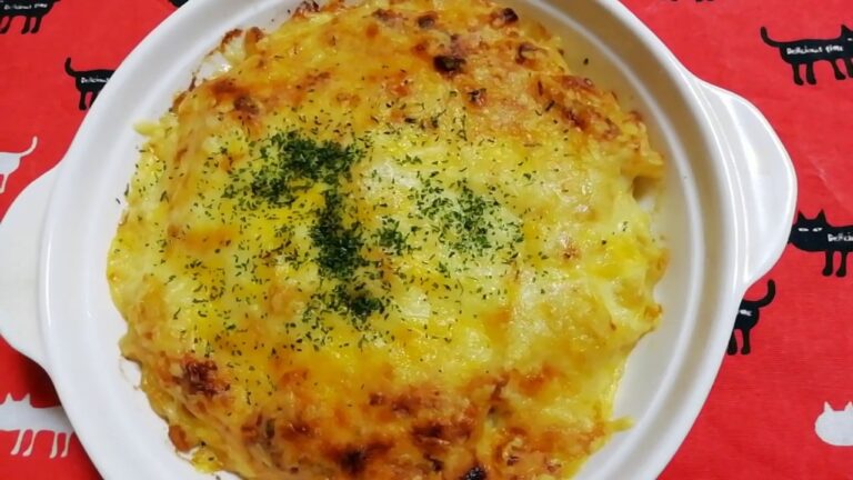 【アラフィフおでぶの料理】エビクリームグラタンを作る！☺️
