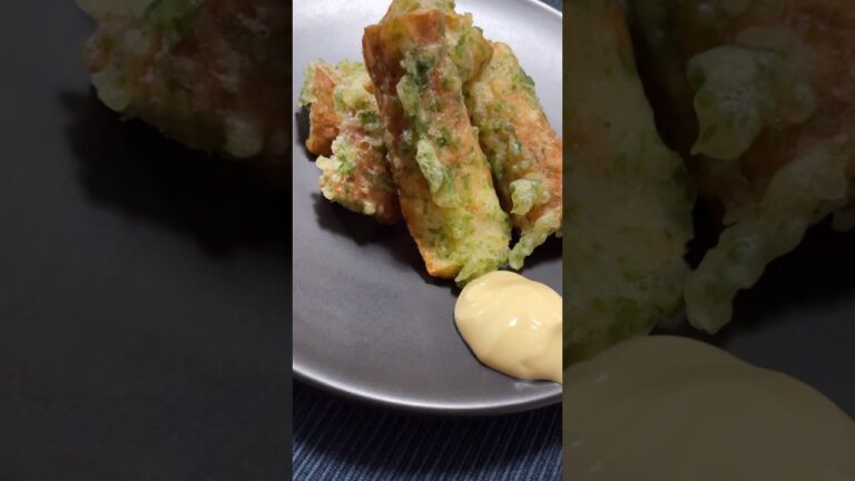 ちくわの磯辺揚げ　 #shorts