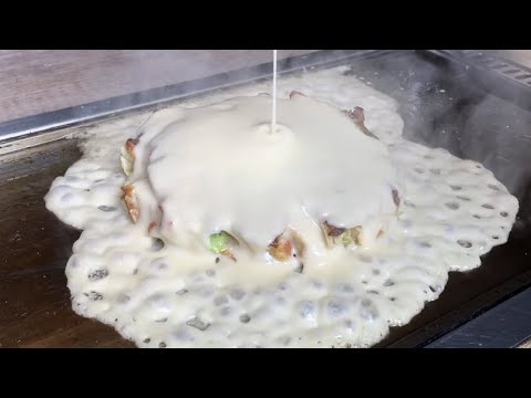 世界一ビールに合うお好み焼きを発見してしまった… #shorts