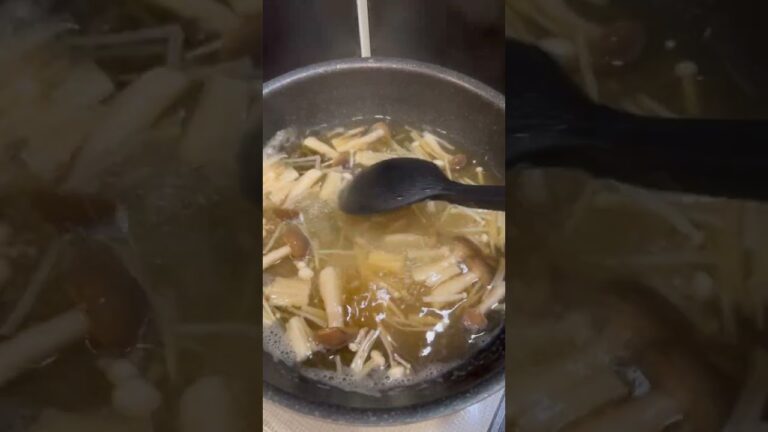 【うま過ぎて感動】豆腐のきのこあんかけ