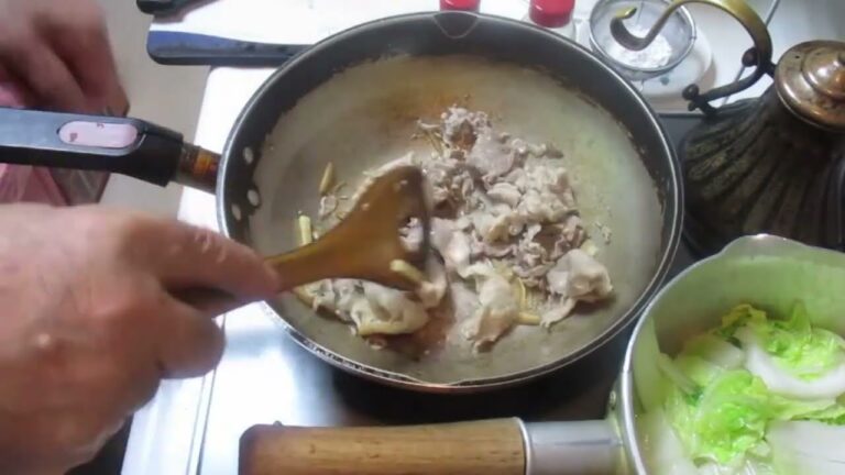 🐷豚バラ肉と春雨の白菜ぐったりオイスター煮：全編