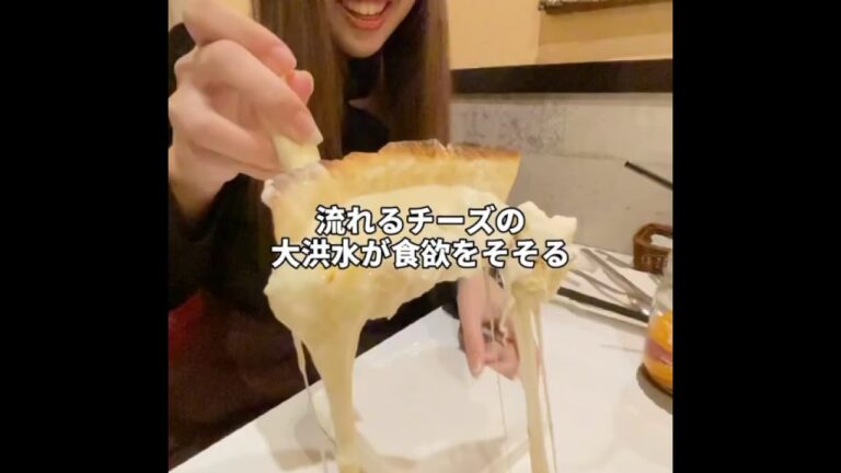 【東京グルメ】Meat＆Cheese Ark2nd 新宿店ひたすらチーズを食べたいならここ！シカゴピザ有名店#Shorts