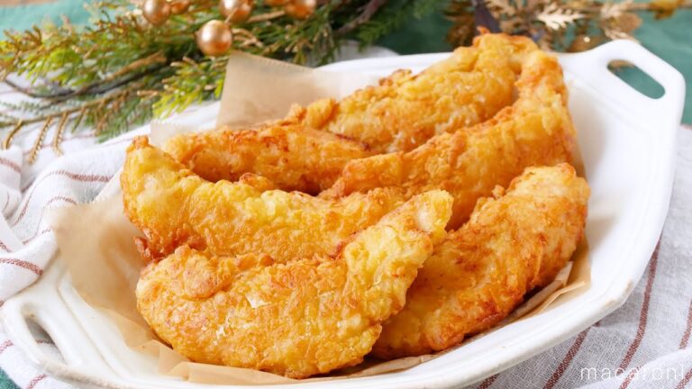 【ささみのフライドチキン】天ぷら粉でサクサク食感！クリスマスレシピにピッタリ♪｜macaroni（マカロニ）