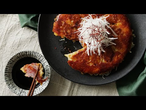【羽根つき】カリカリチーズのキムチ餃子