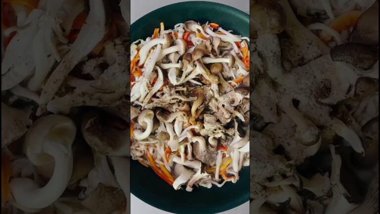 最強のダイエットレシピ❣️切り干し大根ときのこの煮物❤️たっぷり食べても太らない💕 #お料理動画 #簡単レシピ #japanesefood #切り干し大根